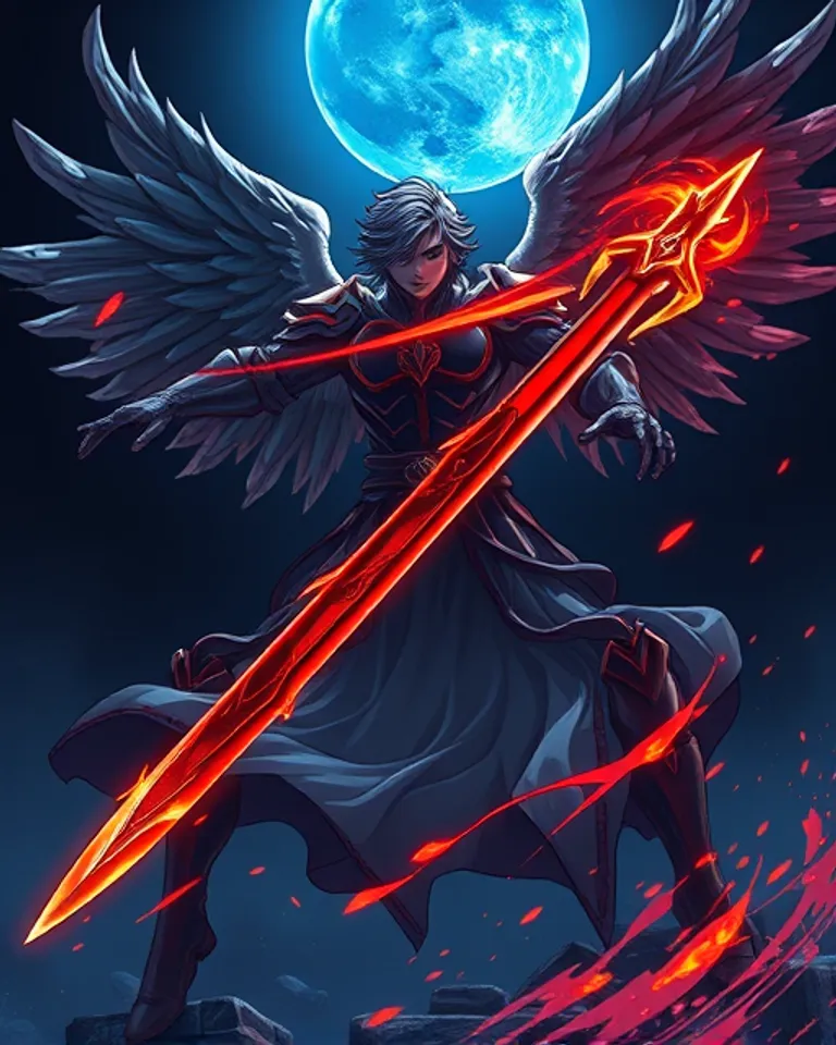 Portrait of new god 