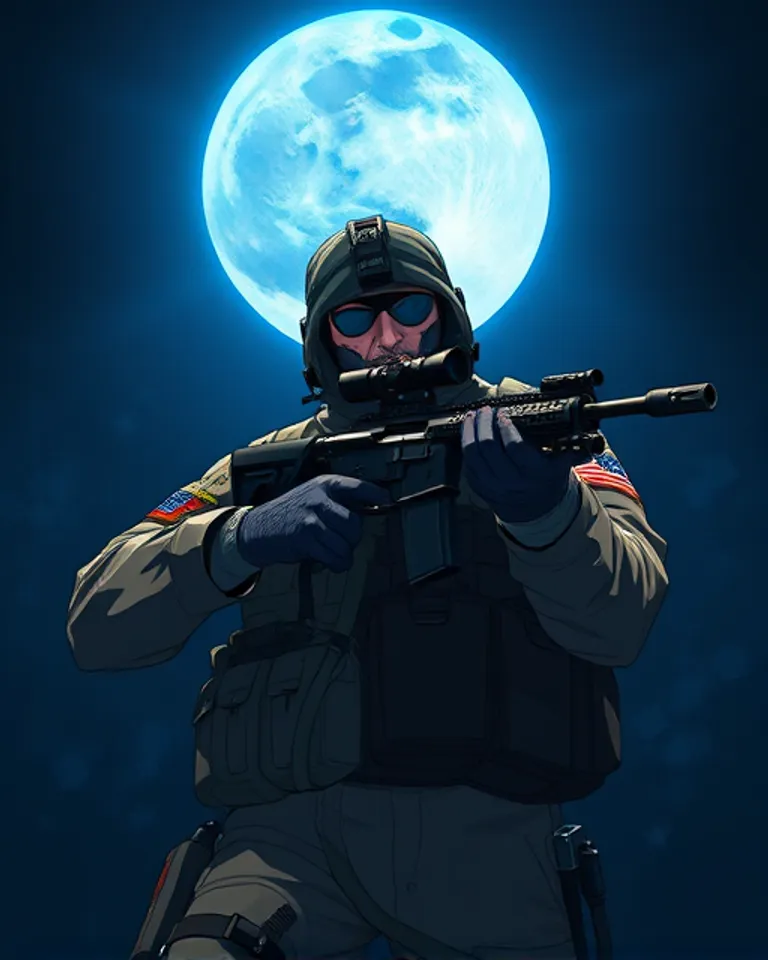 Portrait of American Sniper