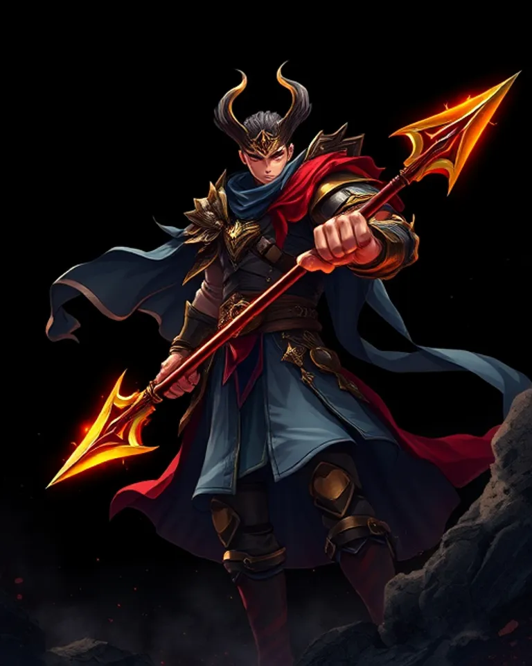 Portrait of Zin the Void hunter