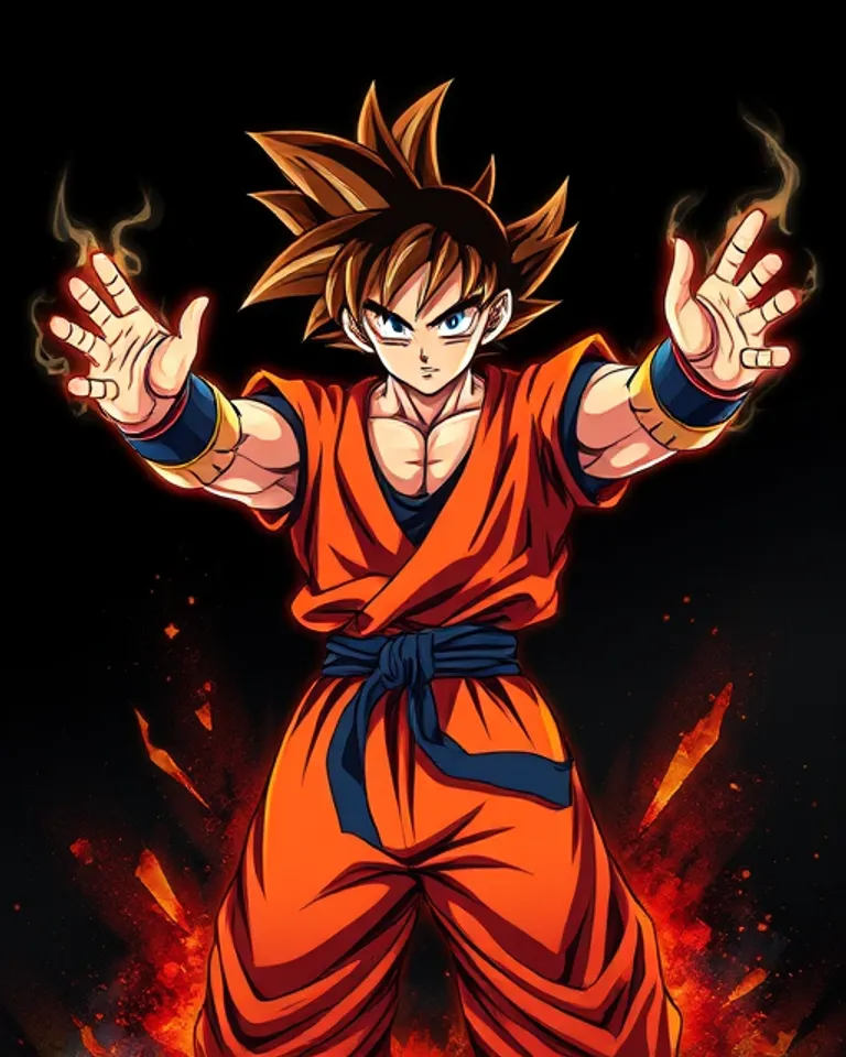 Portrait of Goku