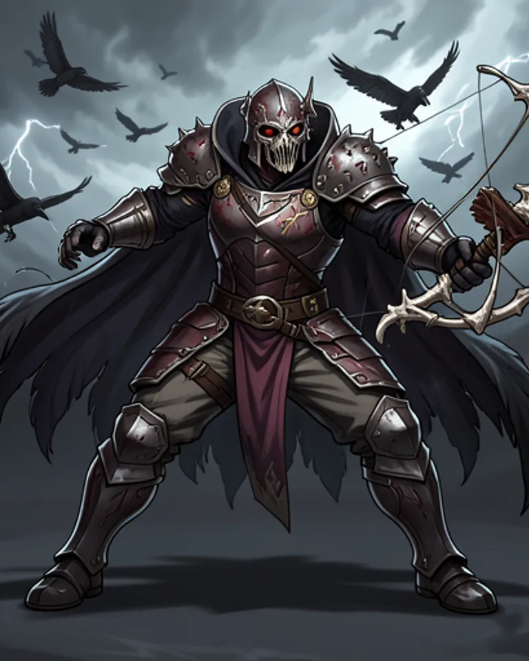 Portrait of The Carrion Admiral