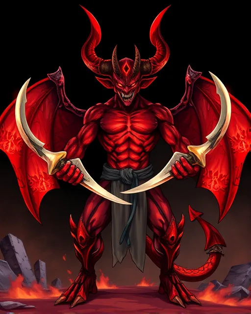 Portrait of Blood Devil