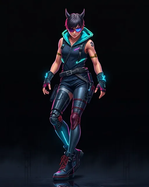 Portrait of Static Runner