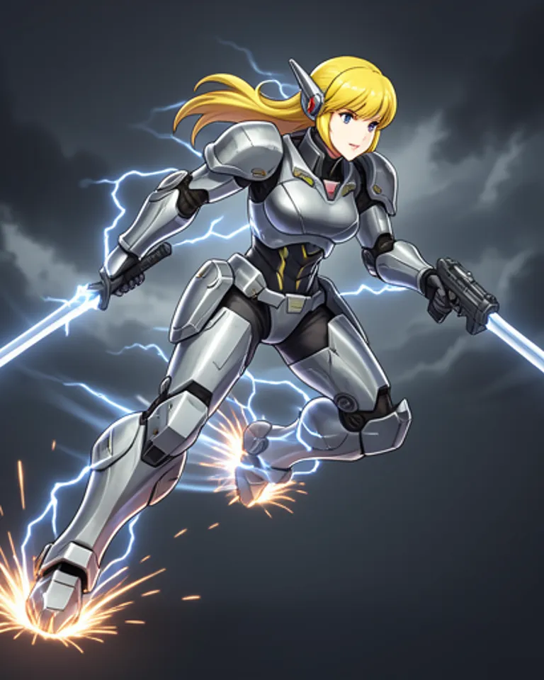 Portrait of Mekka Forces Thunderbird