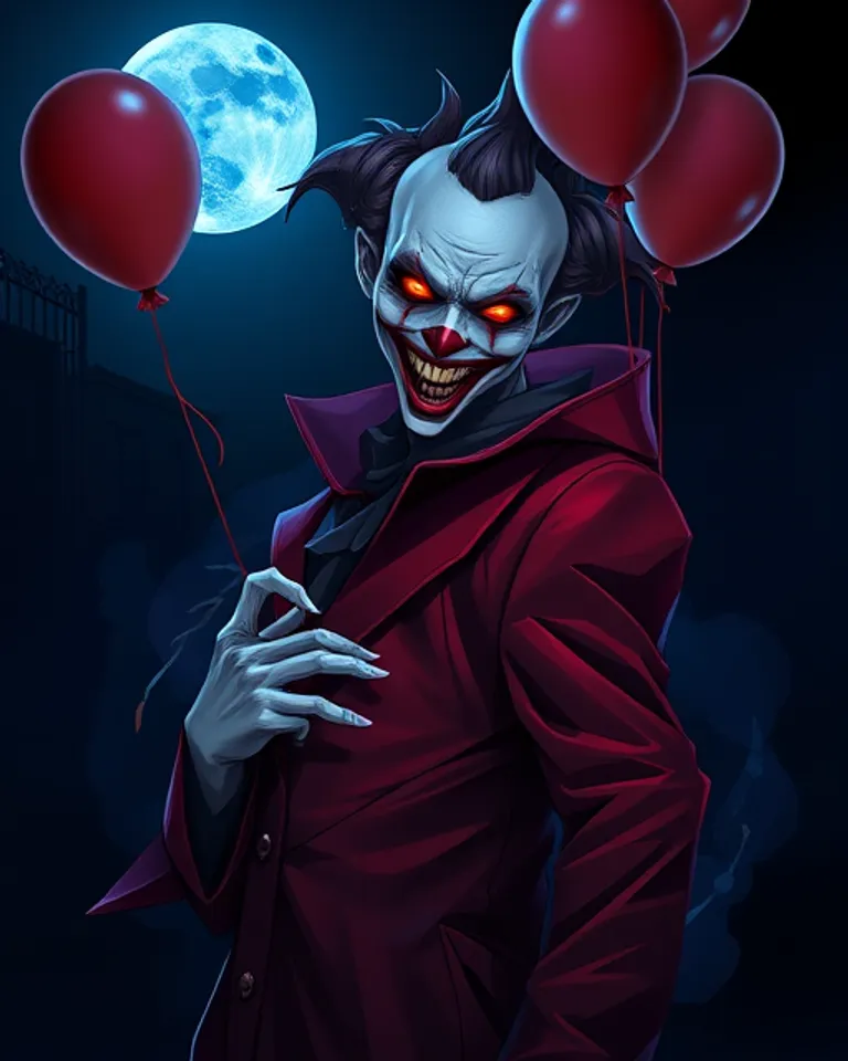 Portrait of The Grinning Stranger
