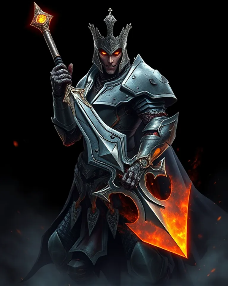 Portrait of The Hollow Crusader