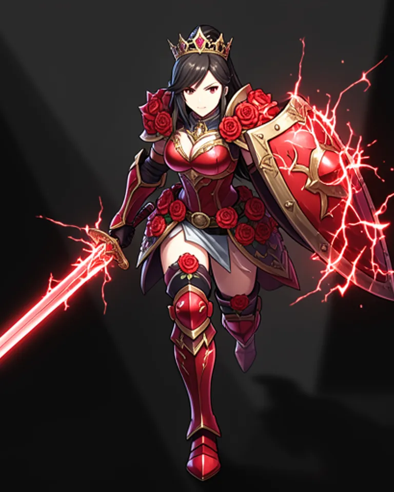 Portrait of Queen Rose