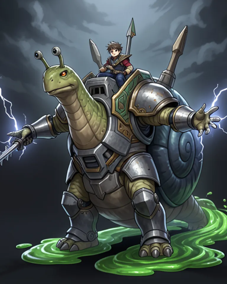 Portrait of Rory Snail Commander