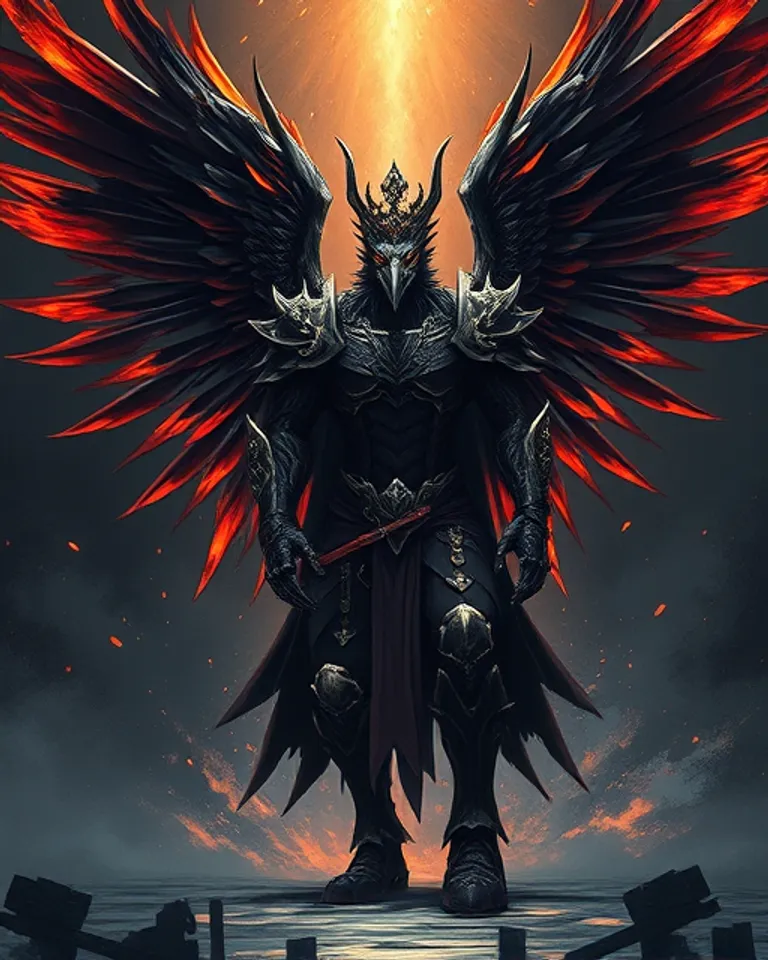 Portrait of GnCrow, Apocalypse Sovereign
