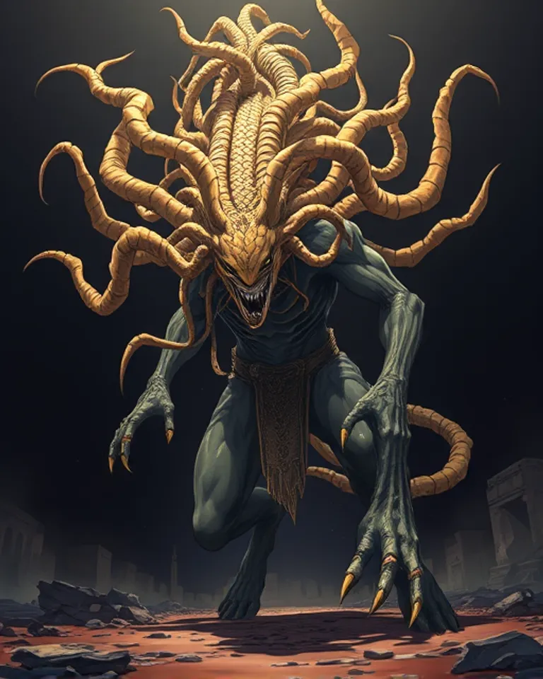 Portrait of The Fobidden One Unleashed, Exorta