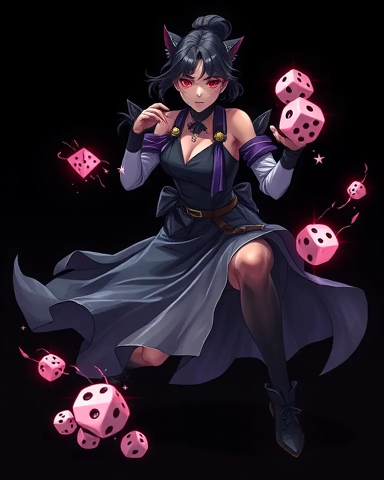 Portrait of The Lengendary Gambler