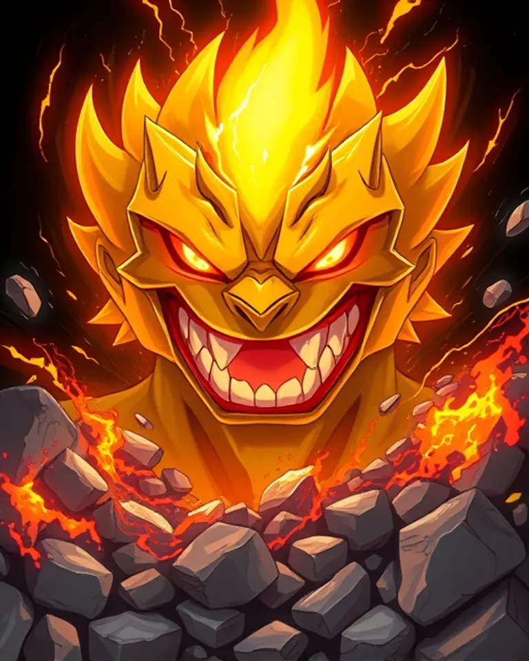 Portrait of Blazing Radiance