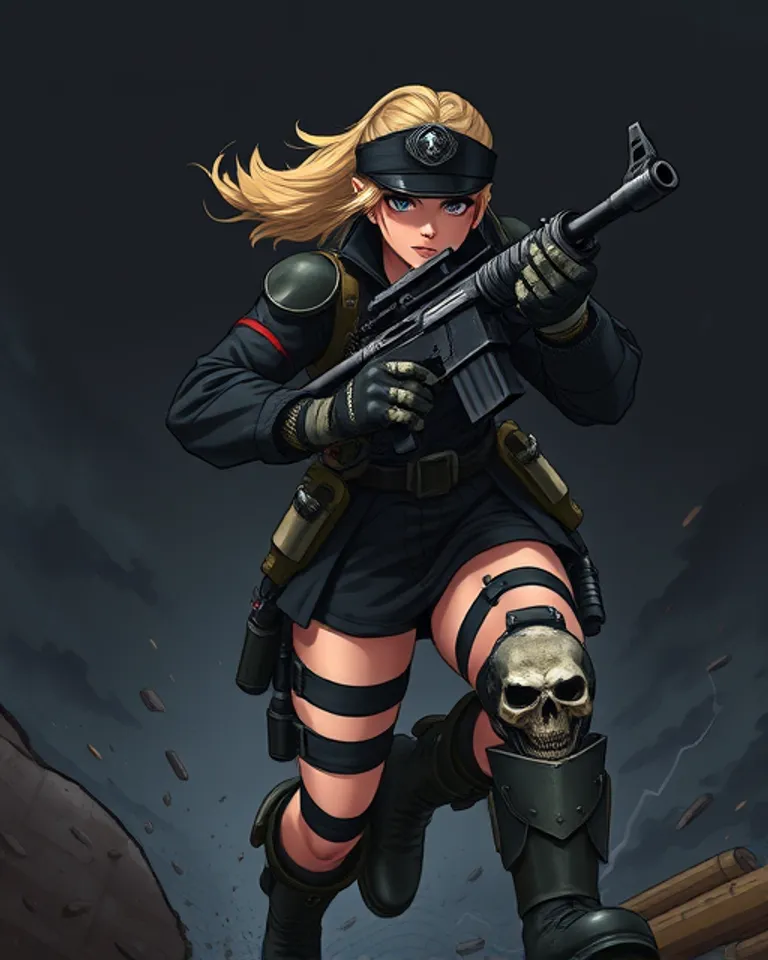 Portrait of Barbs the Blitzgirl