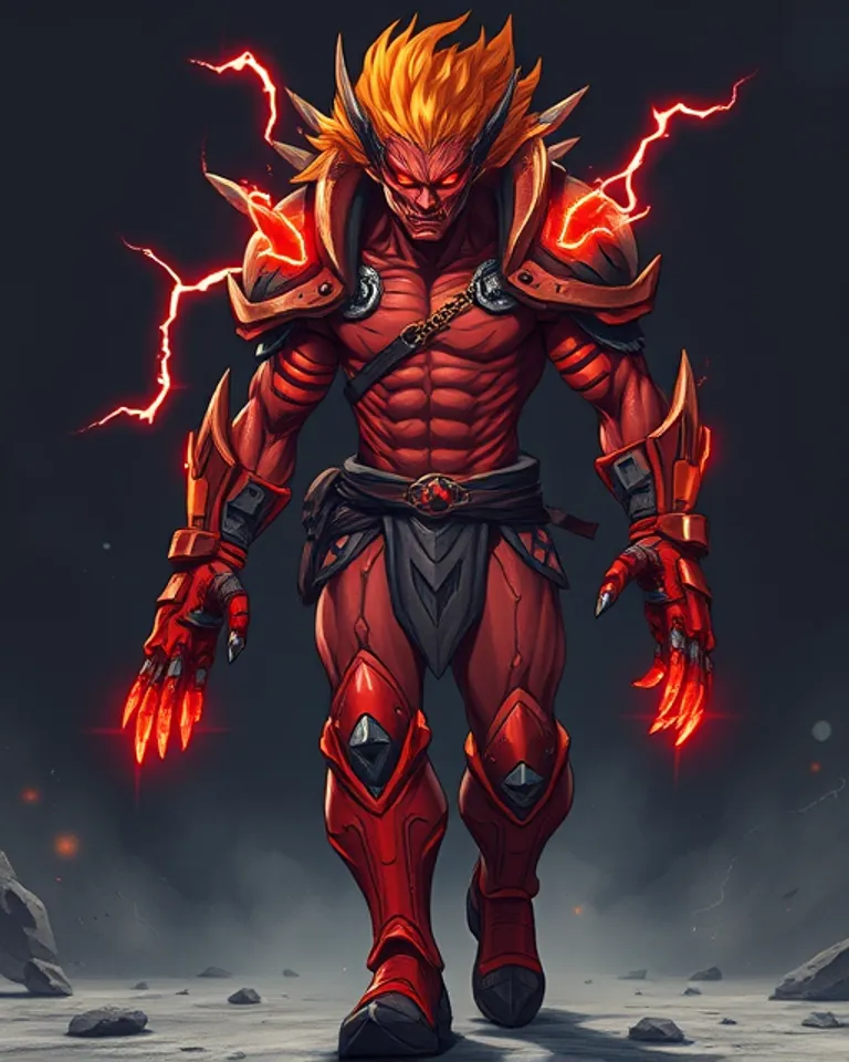 Portrait of Dorthan, the Rage Reborn