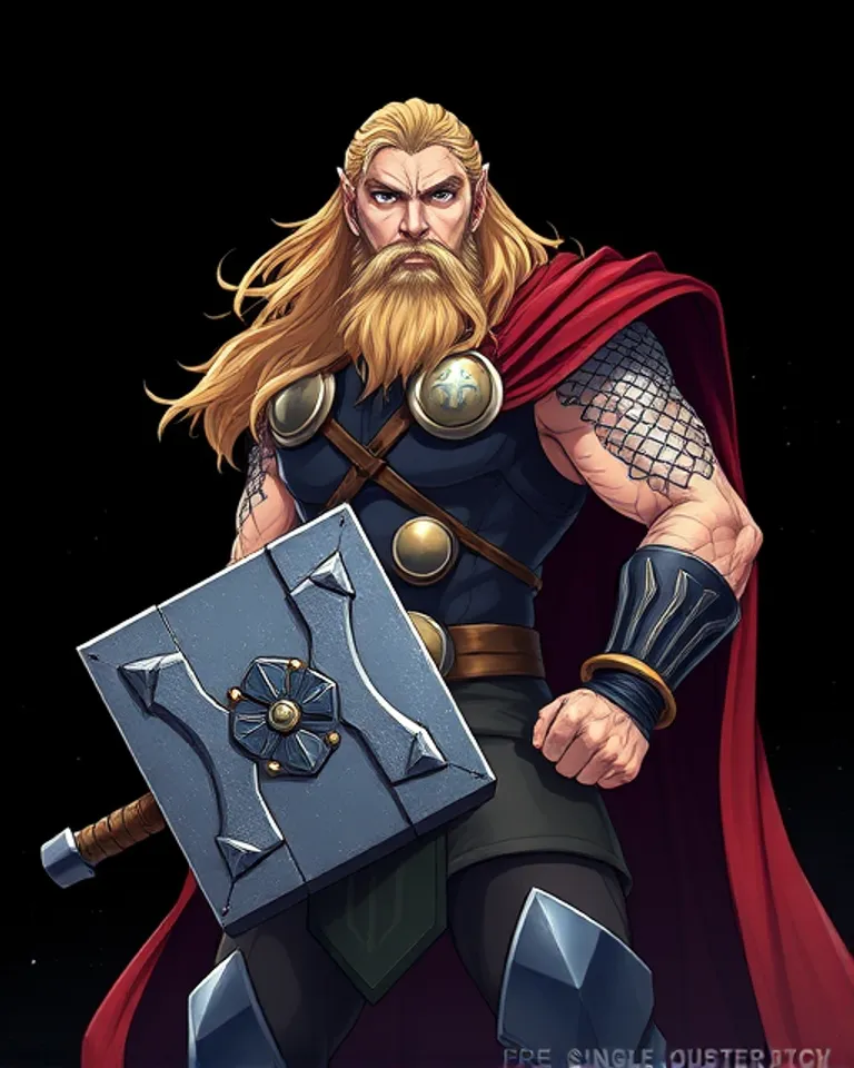 Portrait of Thor