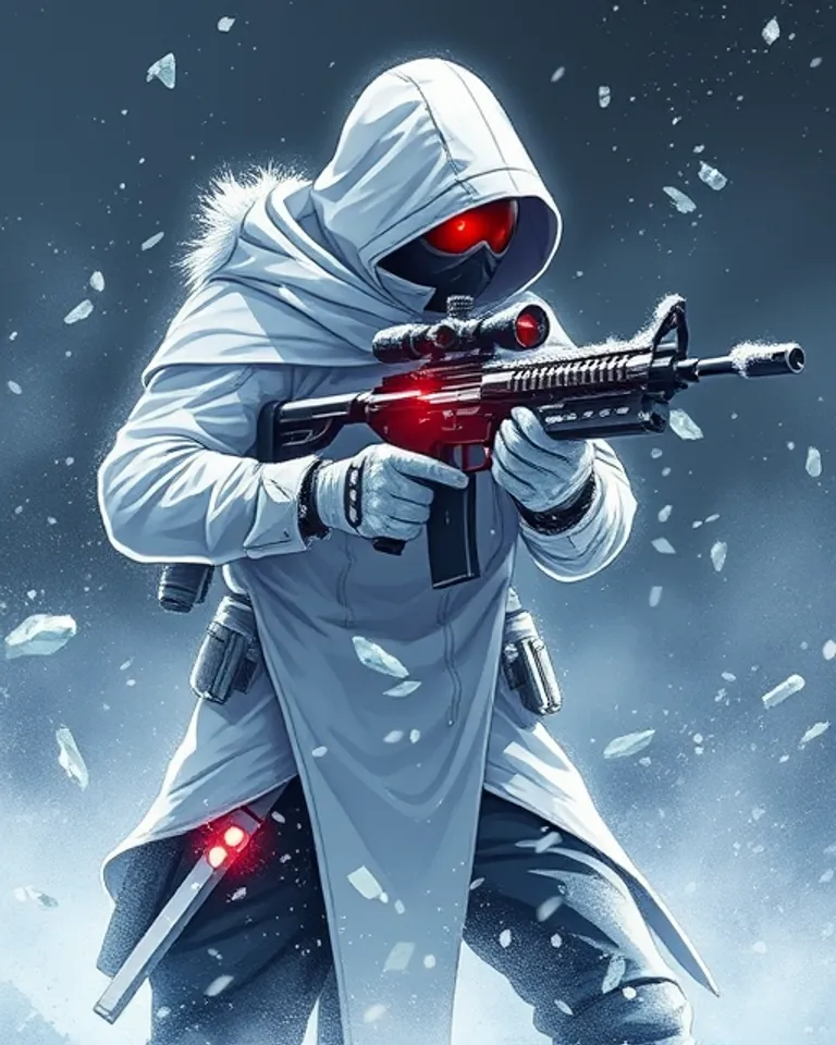 Portrait of The White Death