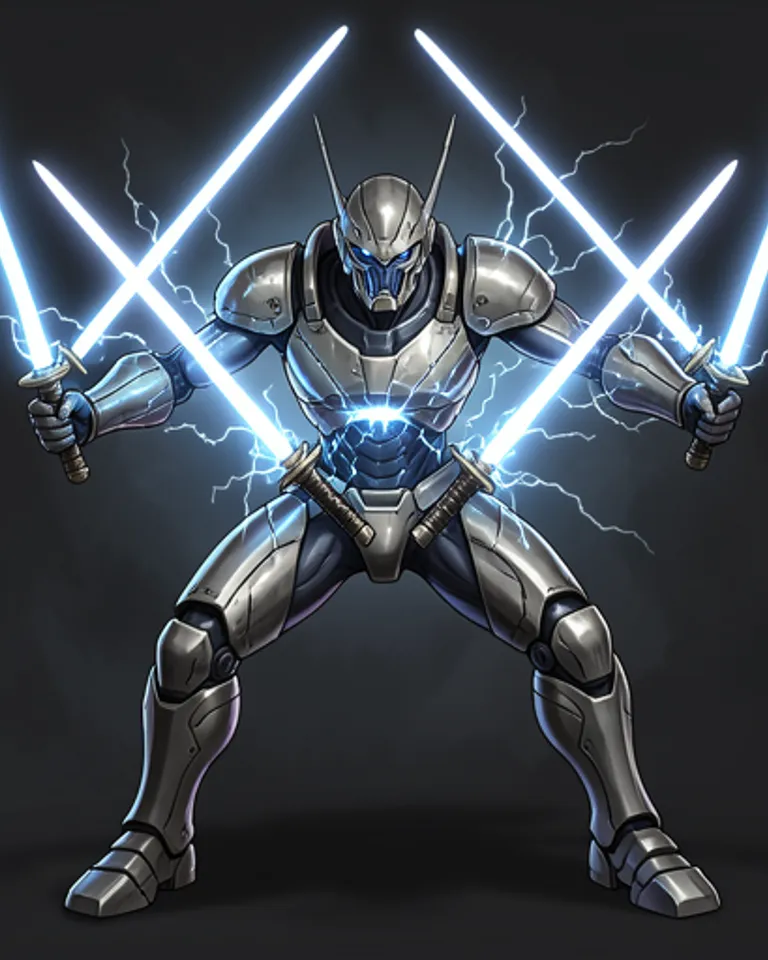 Portrait of General Grievous, Borg Jedikiller