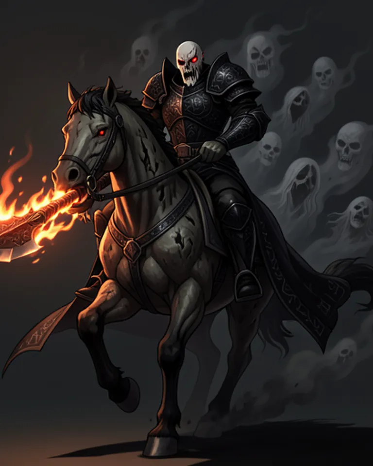 Portrait of The Lich’s Right fist