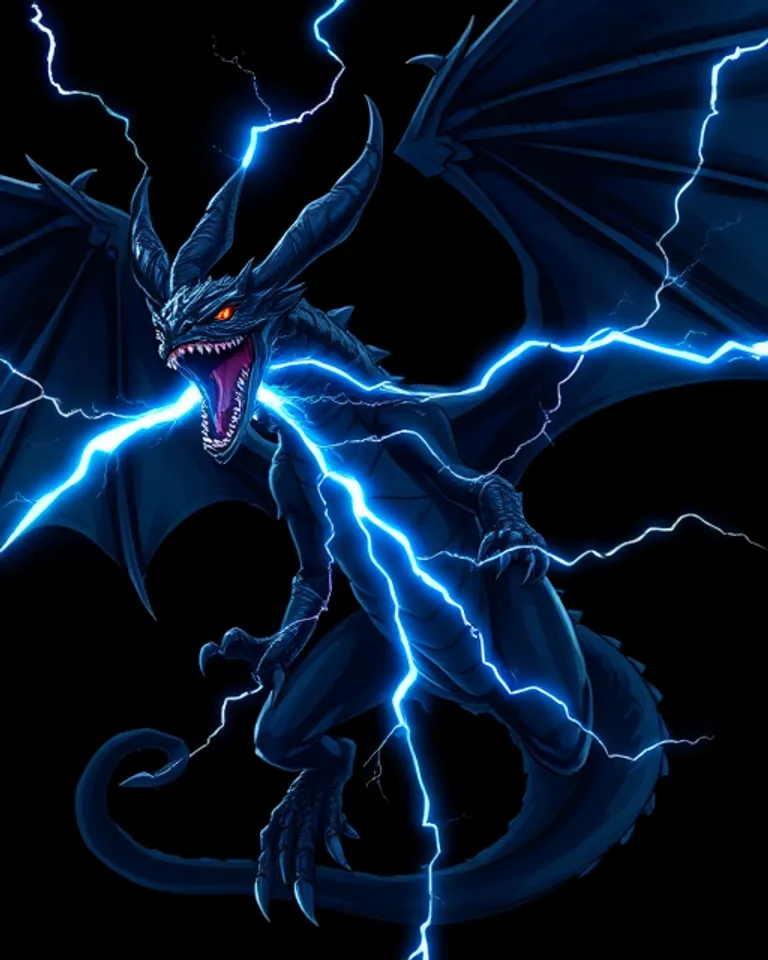 Portrait of Toothless