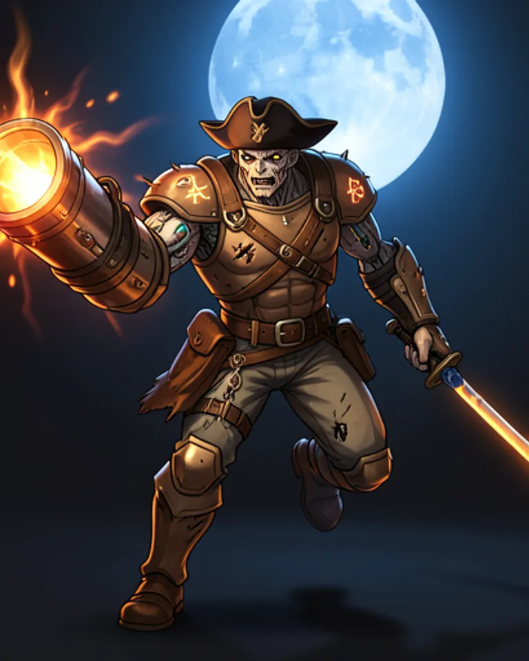 Portrait of Cannoneer's Revenge