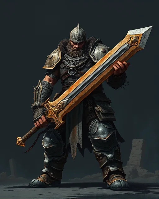 Portrait of Obsidian Berserker