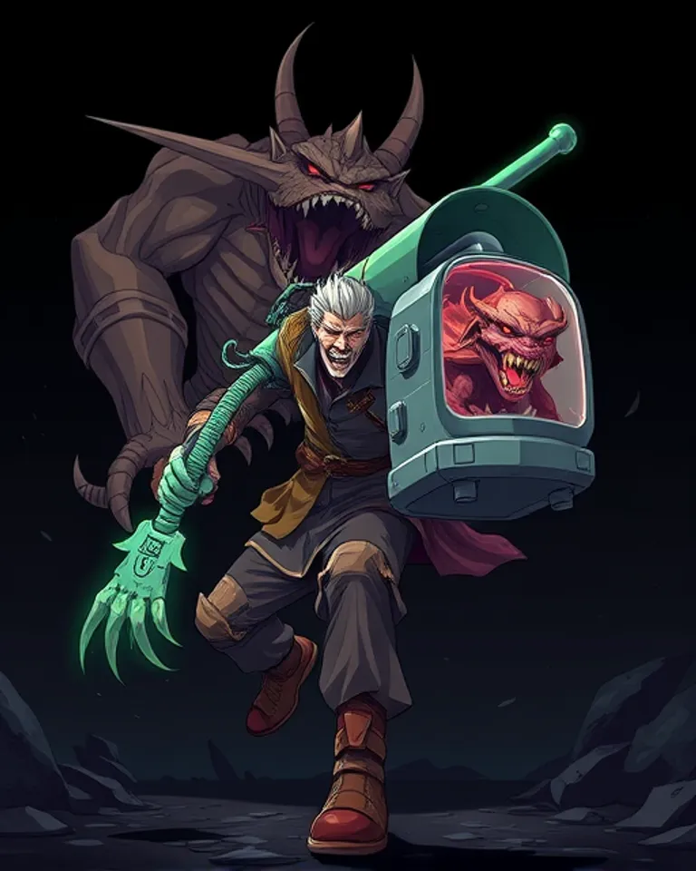 Portrait of The Janitor