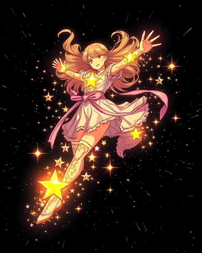 Portrait of Star-Girl, Defender of Us