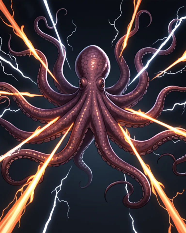 Portrait of Queen Ci, Avenger of all Octopoda