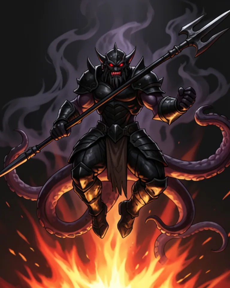 Portrait of Abyss Kraken Knight