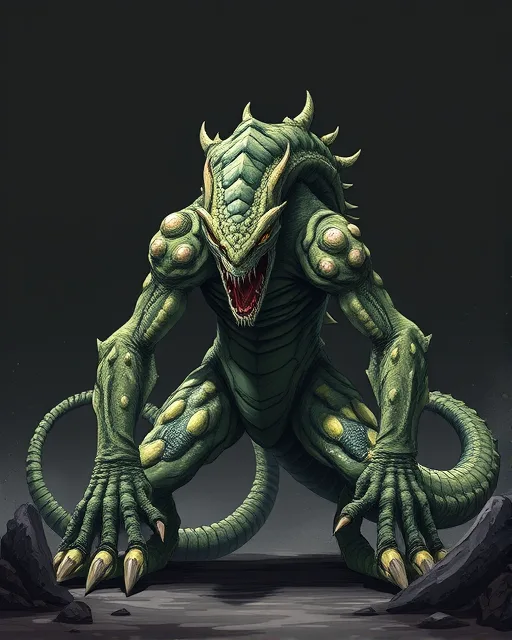 Portrait of Ashscale Hydra