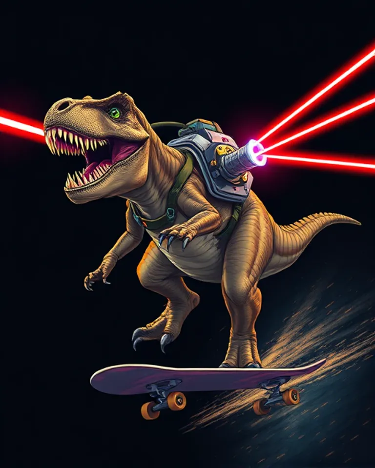 Portrait of Tyrannosaurus Maximus