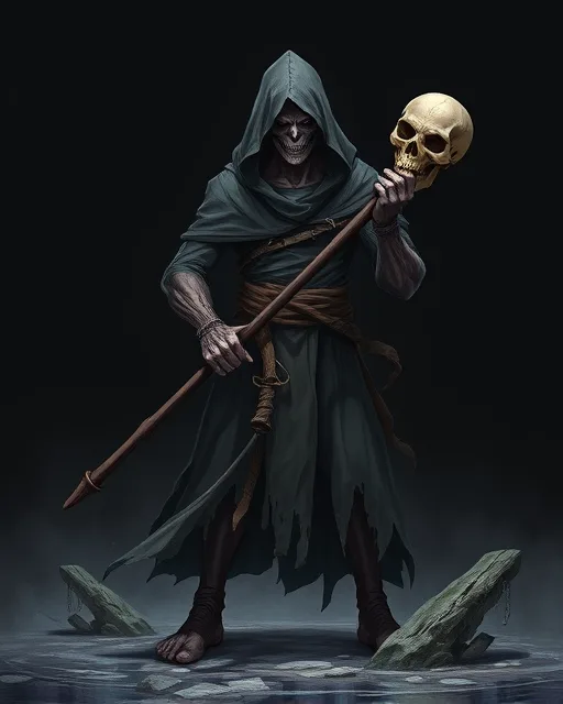 Portrait of Bone Warlock