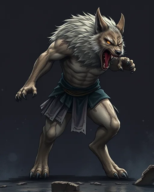Portrait of Howling Shifter