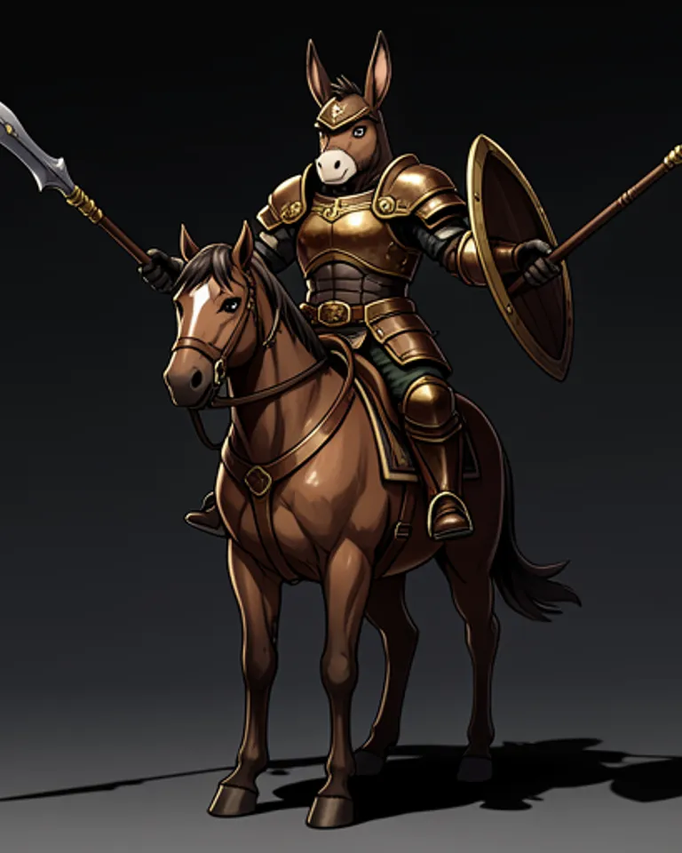 Portrait of Mounted Mount