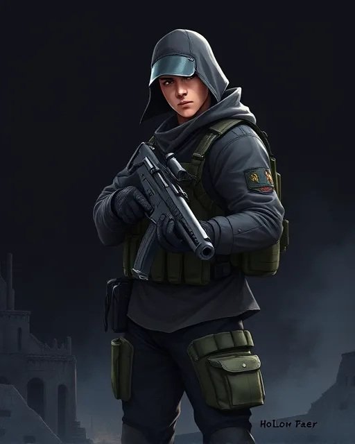 Portrait of Hollow Soldier