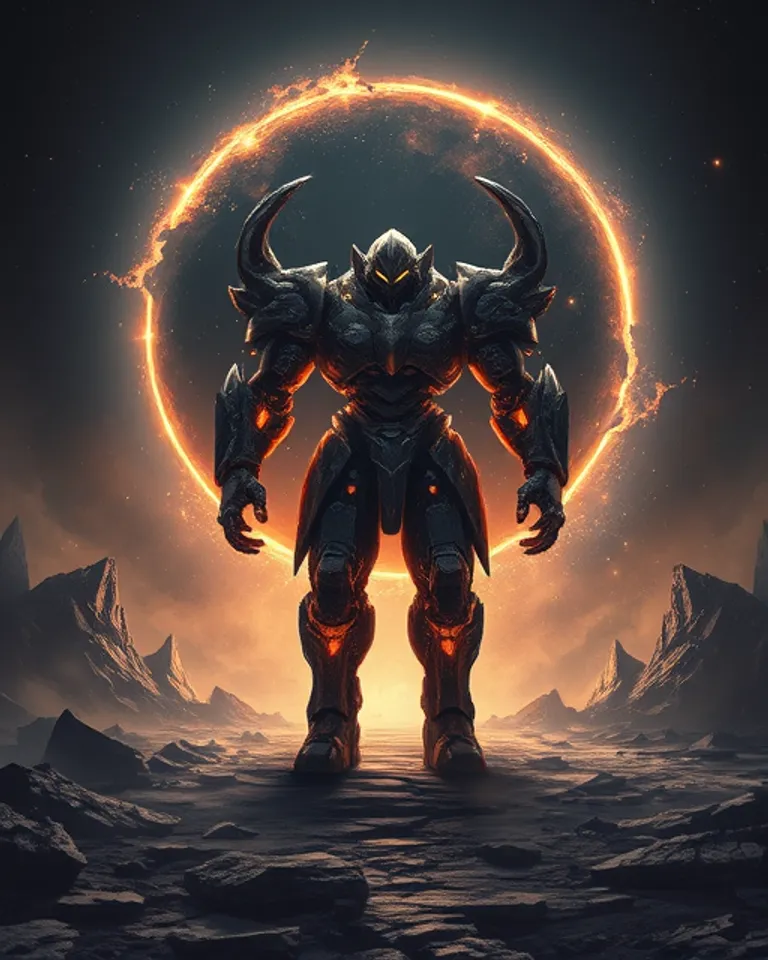 Portrait of The destroyer of worlds
