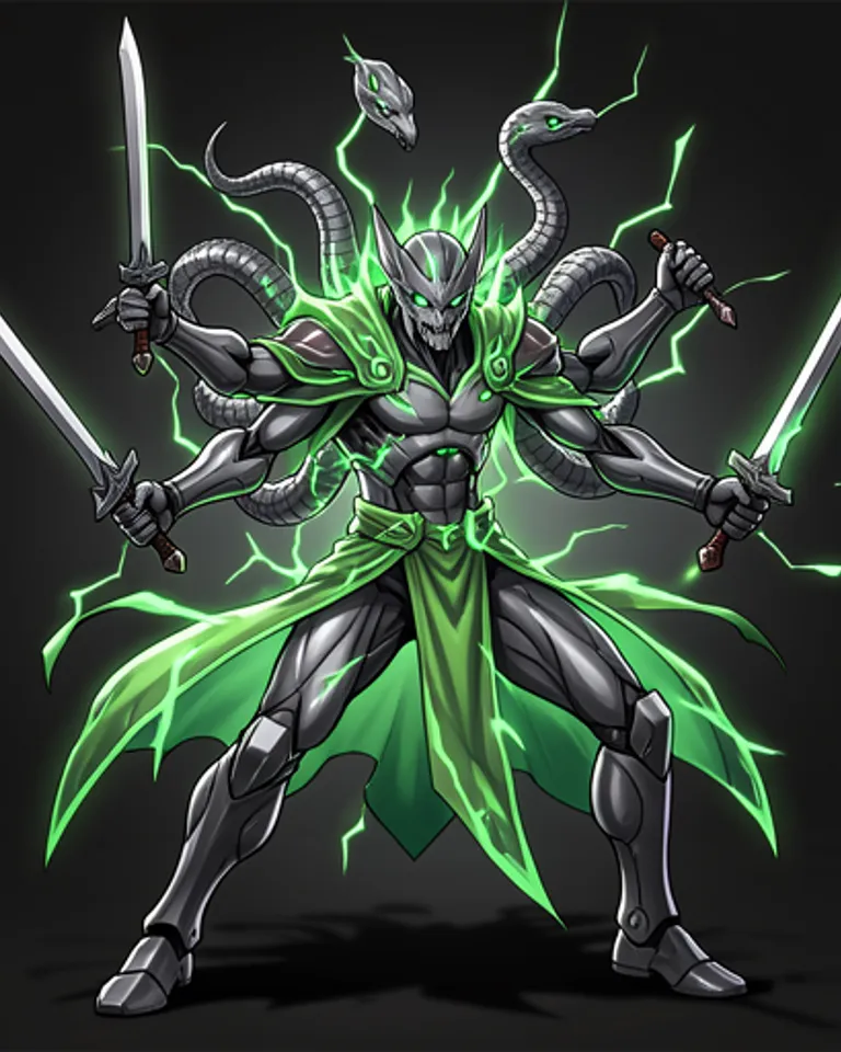 Portrait of Zillionus the Fused
