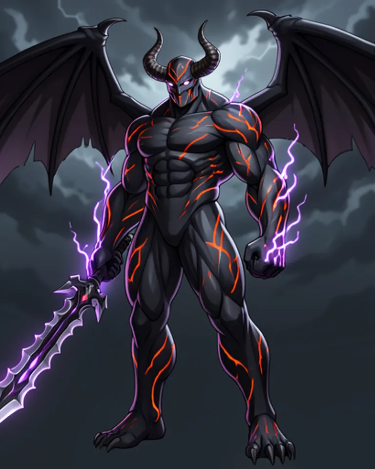 Portrait of Balax the overlord 