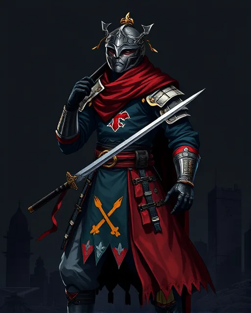 Portrait of Cold Soldier