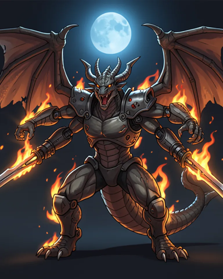 Portrait of The Lord of Dragons