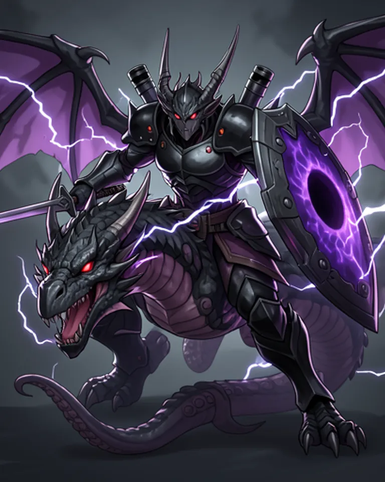 Portrait of Eldritch dragon 