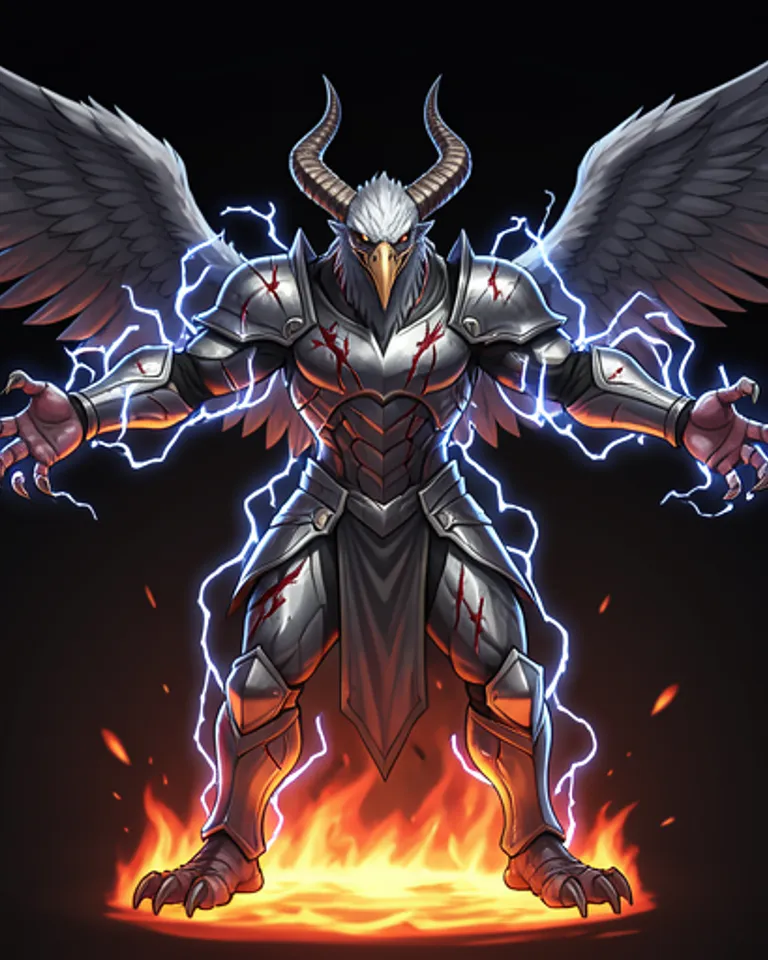 Portrait of Zerath, the Thunder Talon