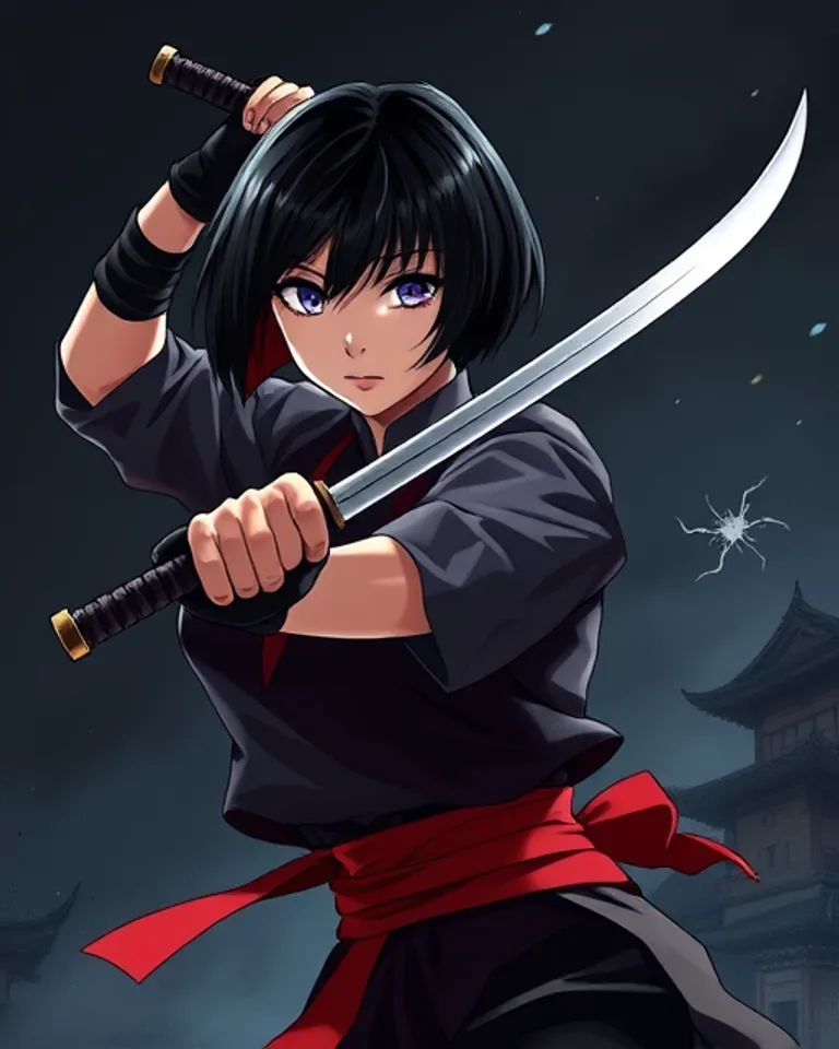Portrait of Kunoichi