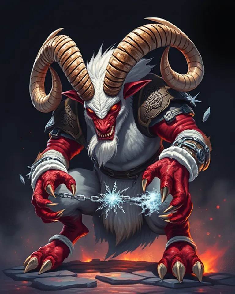 Portrait of Krampus