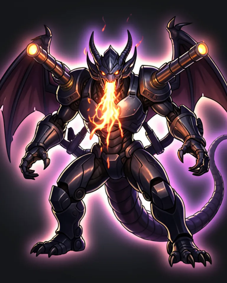 Portrait of Eldritch Cyberdragon
