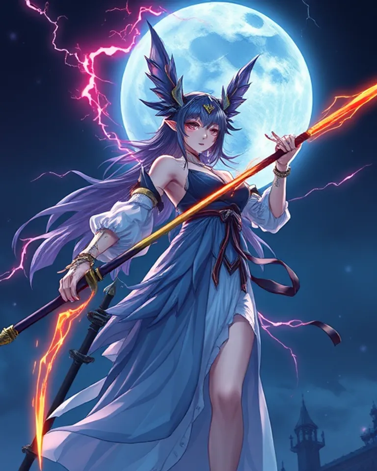 Portrait of autumn the immortal banshee