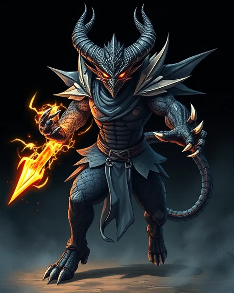Portrait of Bakunawa the Moon Eater