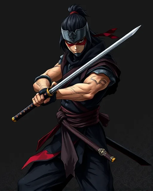 Portrait of Shadow Shinobi