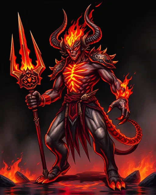 Portrait of Abyssal Demon