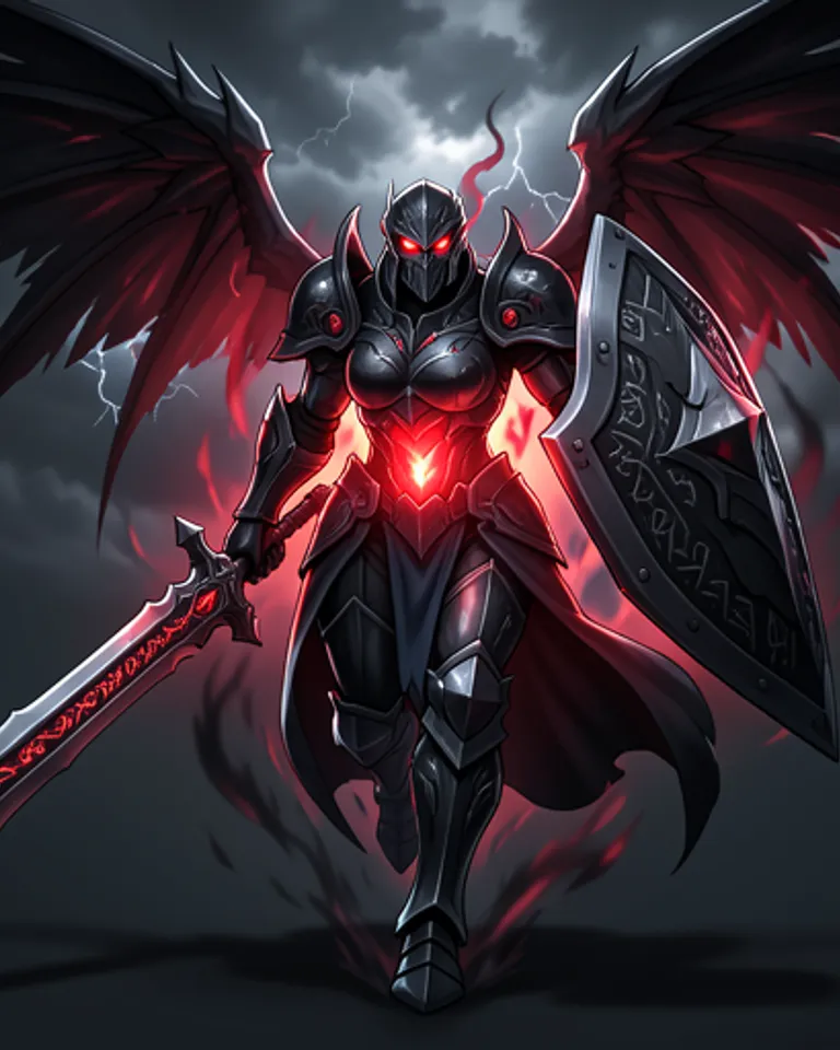 Portrait of Obsidian Tyrant